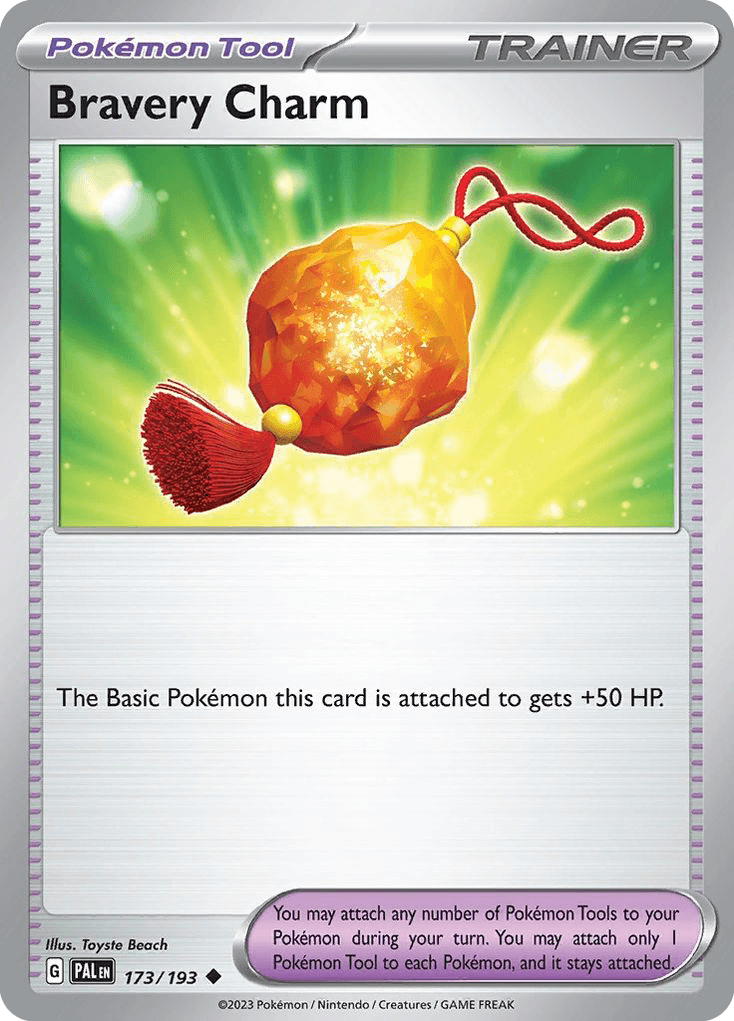 Bravery Charm 173 — Scarlet & Violet: Paldea Evolved