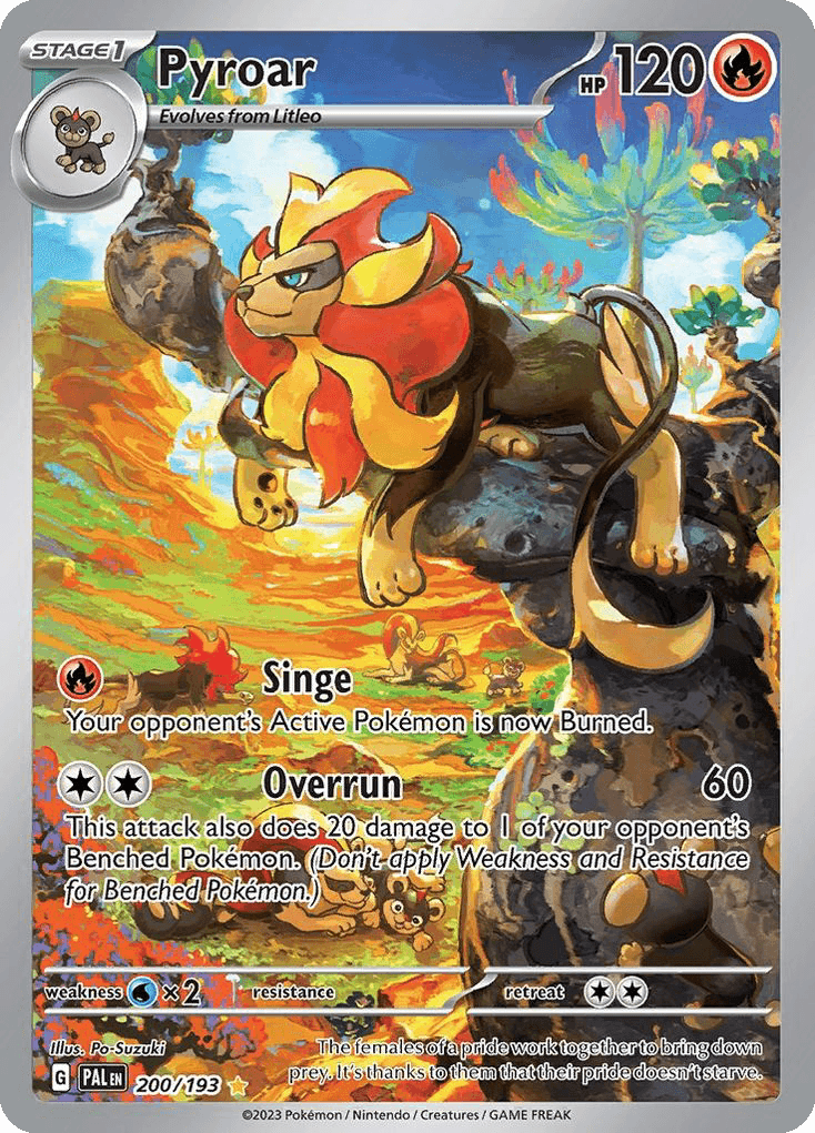 Pyroar 200 — Scarlet & Violet: Paldea Evolved