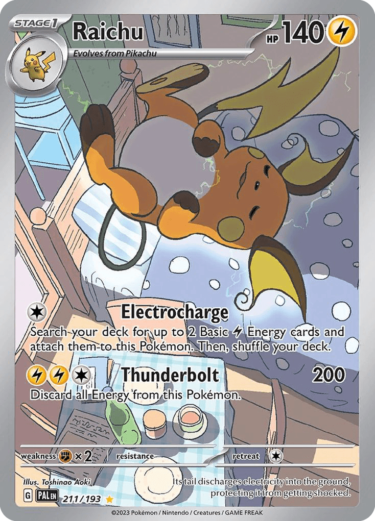 Raichu 211 — Scarlet & Violet: Paldea Evolved