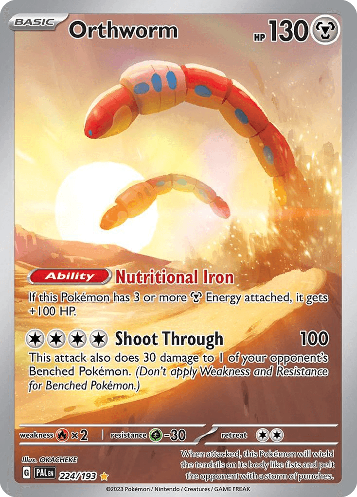 Orthworm 224 — Scarlet & Violet: Paldea Evolved