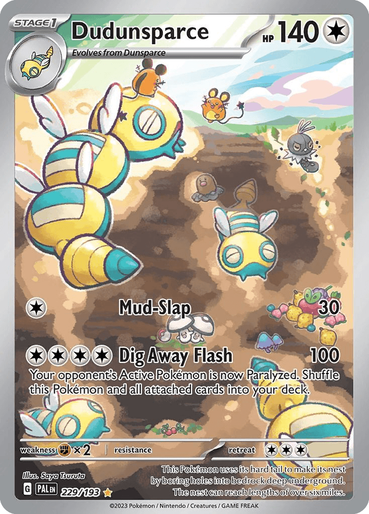 Dudunsparce 229 — Scarlet & Violet: Paldea Evolved
