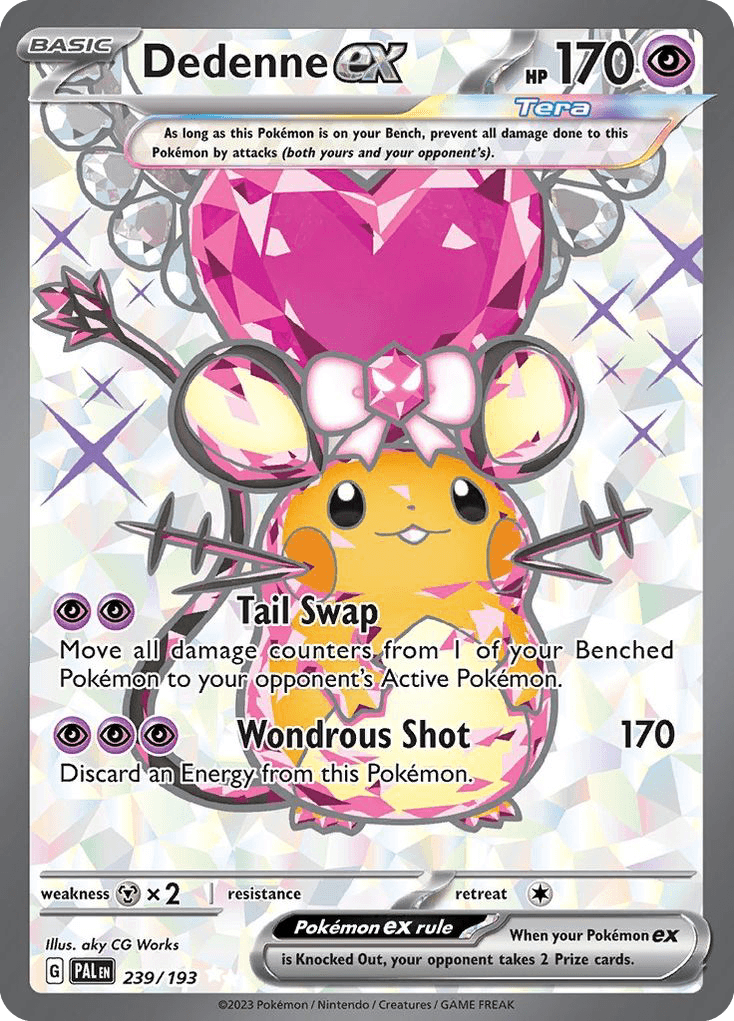 Dedenne ex 239 — Scarlet & Violet: Paldea Evolved