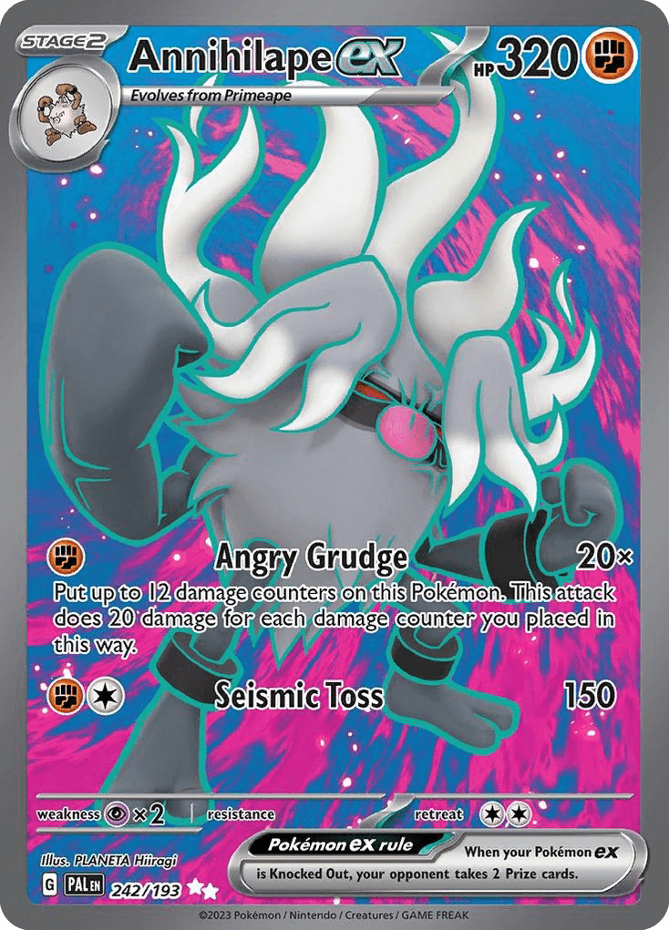 Annihilape ex 242 — Scarlet & Violet: Paldea Evolved