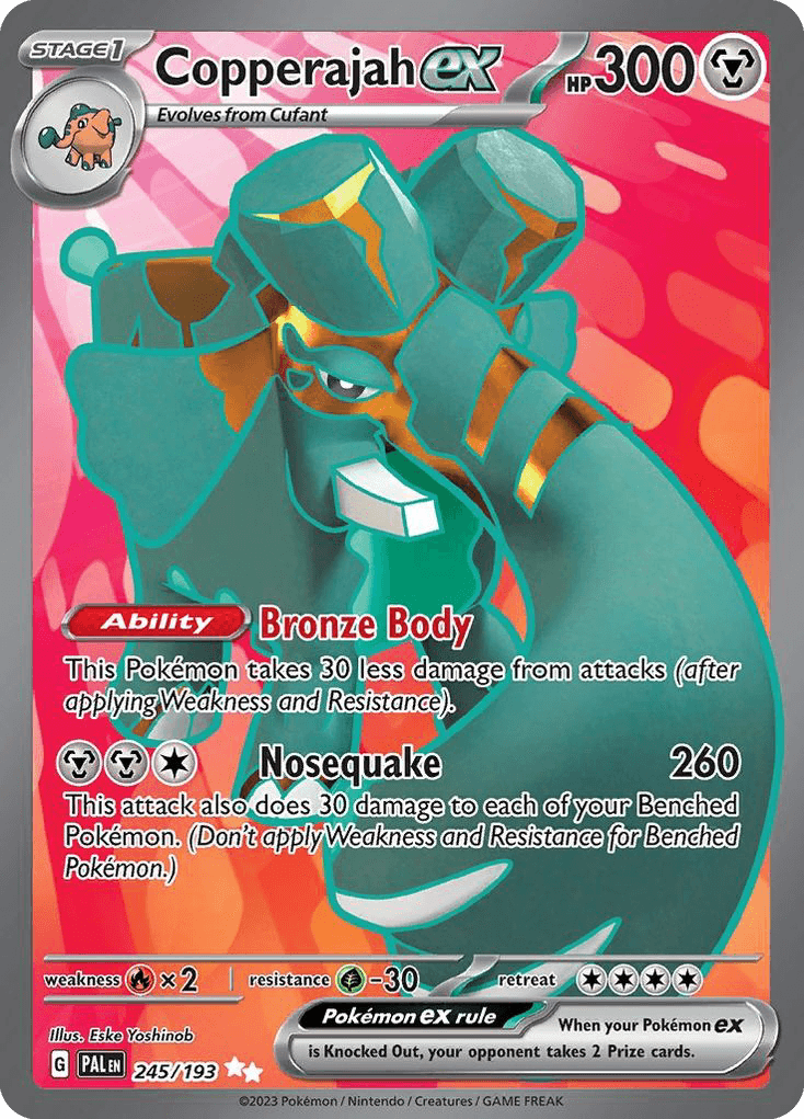 Copperajah ex 245 — Scarlet & Violet: Paldea Evolved