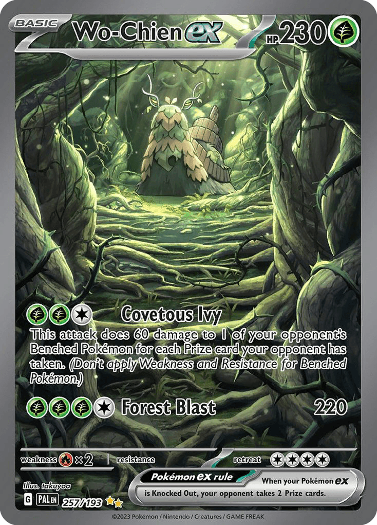 Wo-Chien ex 257 — Scarlet & Violet: Paldea Evolved