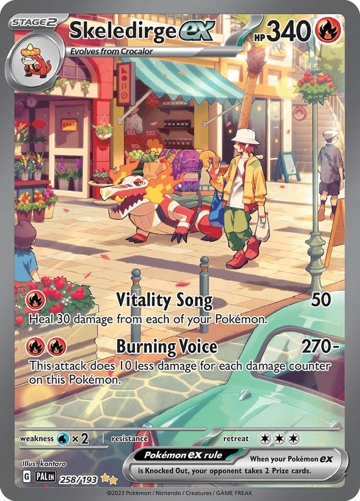 Skeledirge ex 258 — Scarlet & Violet: Paldea Evolved