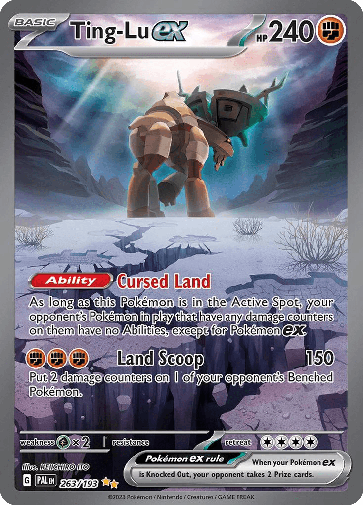 Ting-Lu ex 263 — Scarlet & Violet: Paldea Evolved