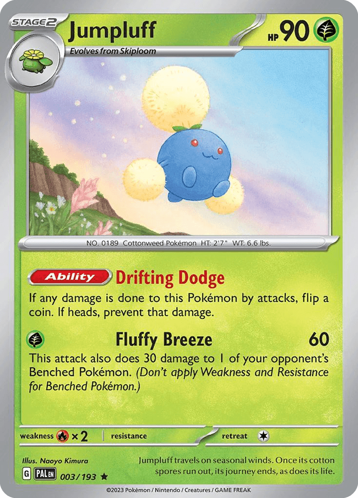 Jumpluff 3 — Scarlet & Violet: Paldea Evolved