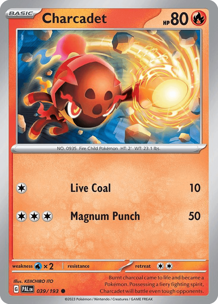 Charcadet 39 — Scarlet & Violet: Paldea Evolved