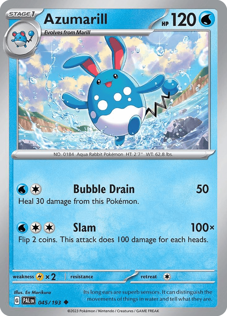 Azumarill 45 — Scarlet & Violet: Paldea Evolved