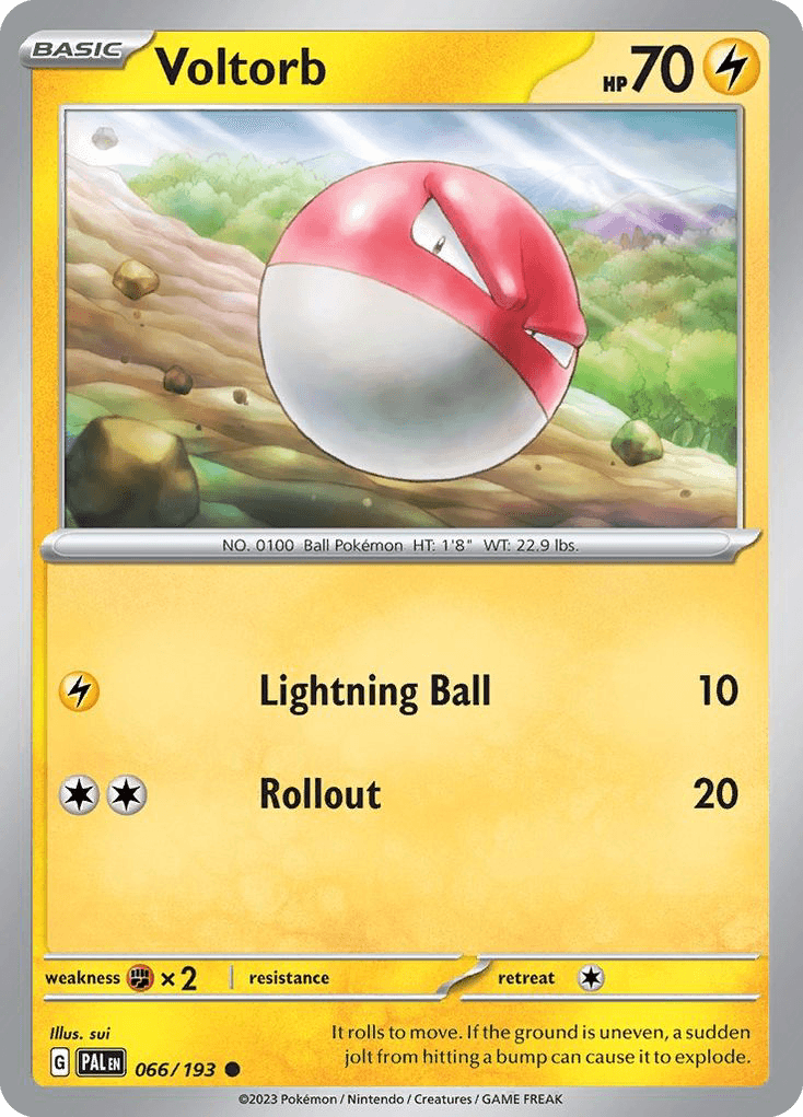 Voltorb 66 — Scarlet & Violet: Paldea Evolved