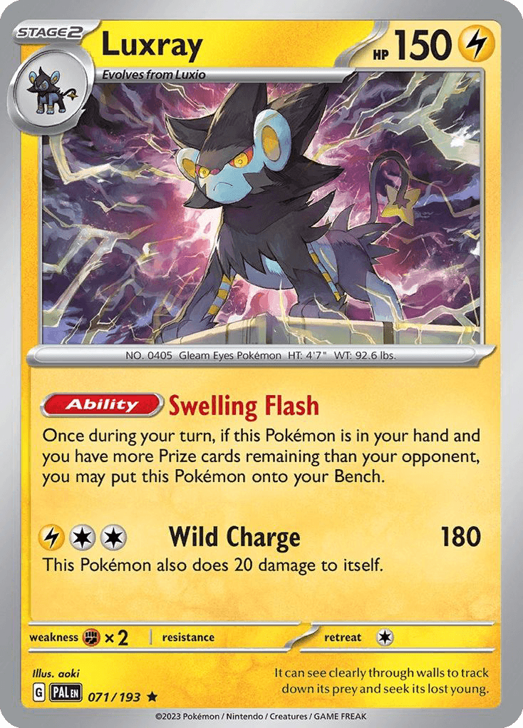 Luxray 71 — Scarlet & Violet: Paldea Evolved