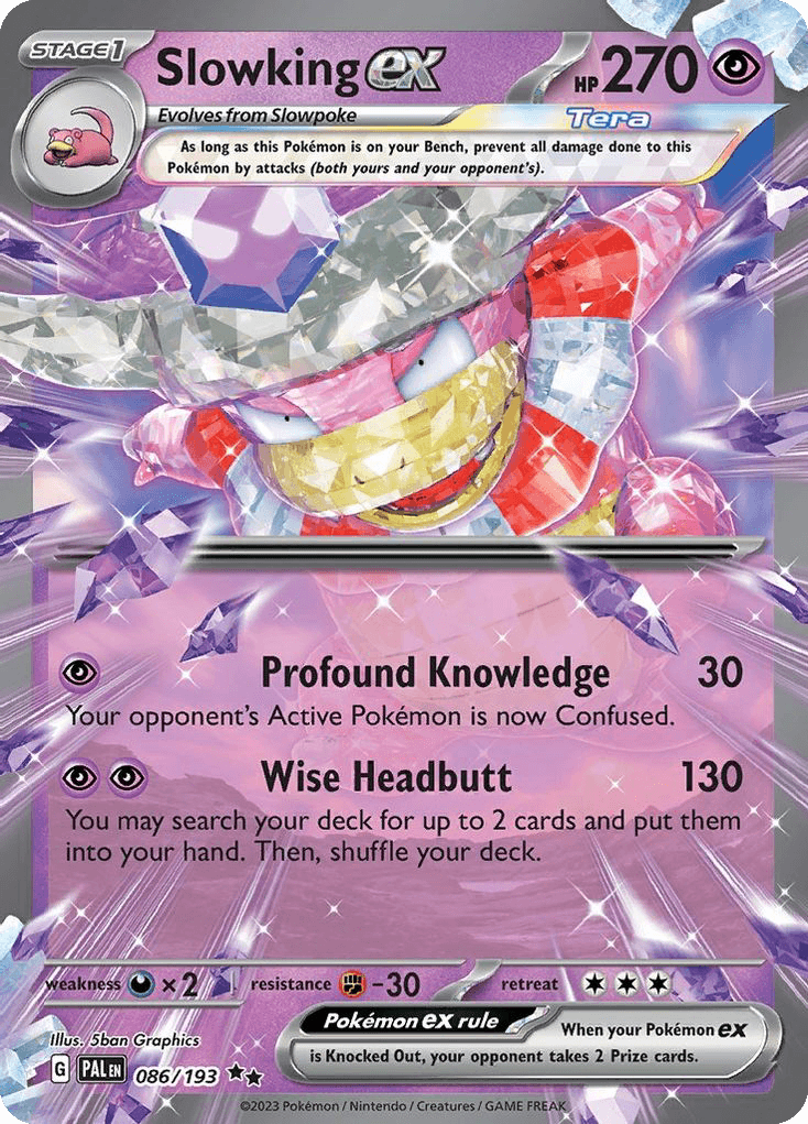 Slowking ex 86 — Scarlet & Violet: Paldea Evolved