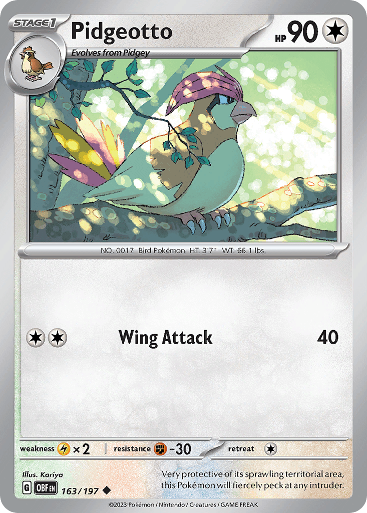 Pidgeotto 163