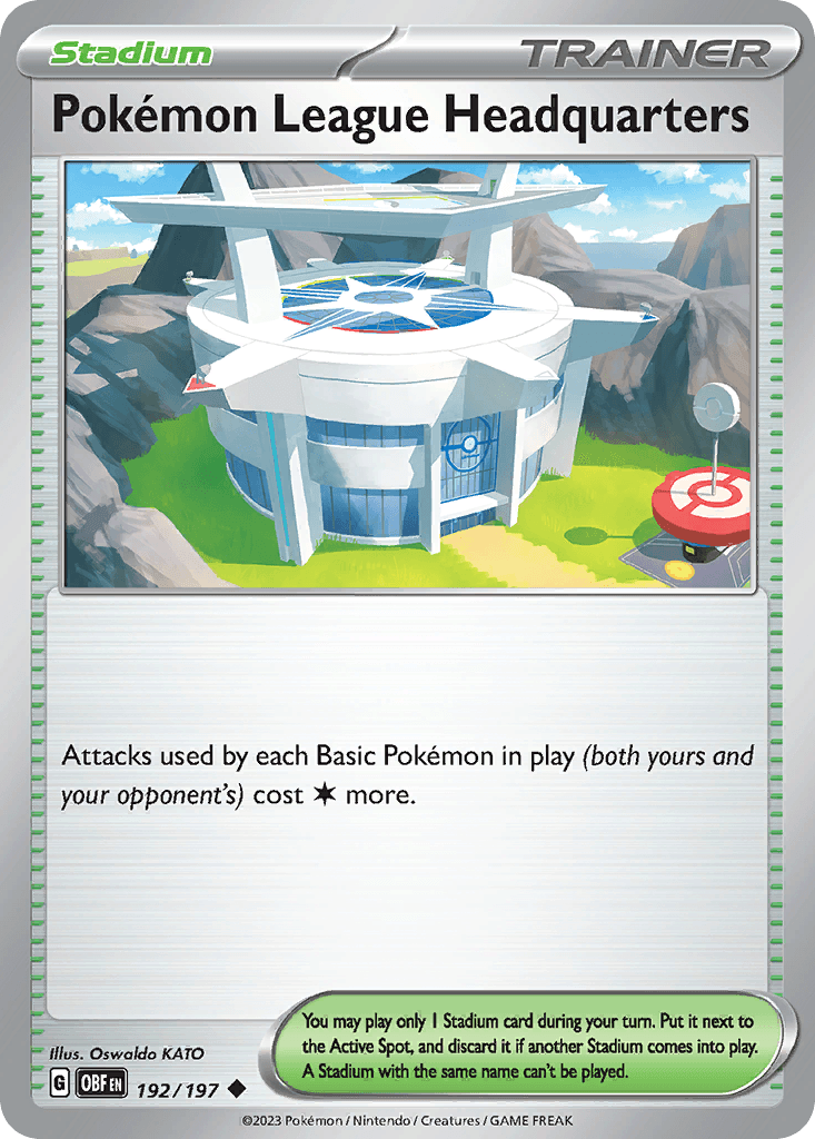 Pokémon League Headquarters 192 — Scarlet & Violet: Obsidian Flames
