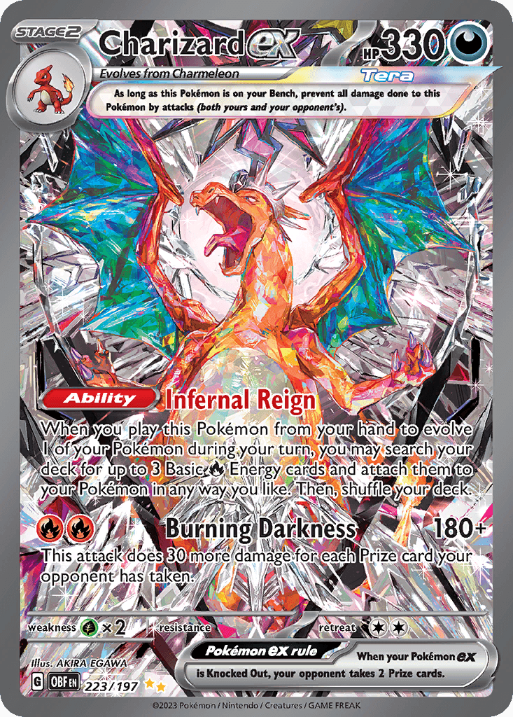 Charizard ex 223 — Scarlet & Violet: Obsidian Flames