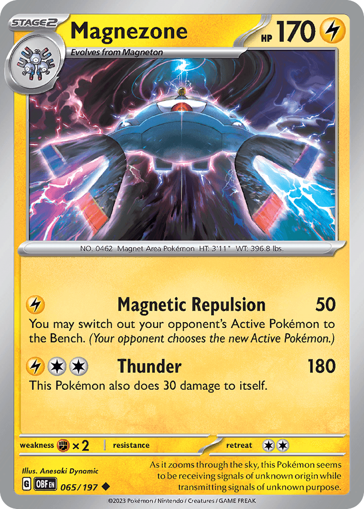 Magnezone 65 — Scarlet & Violet: Obsidian Flames