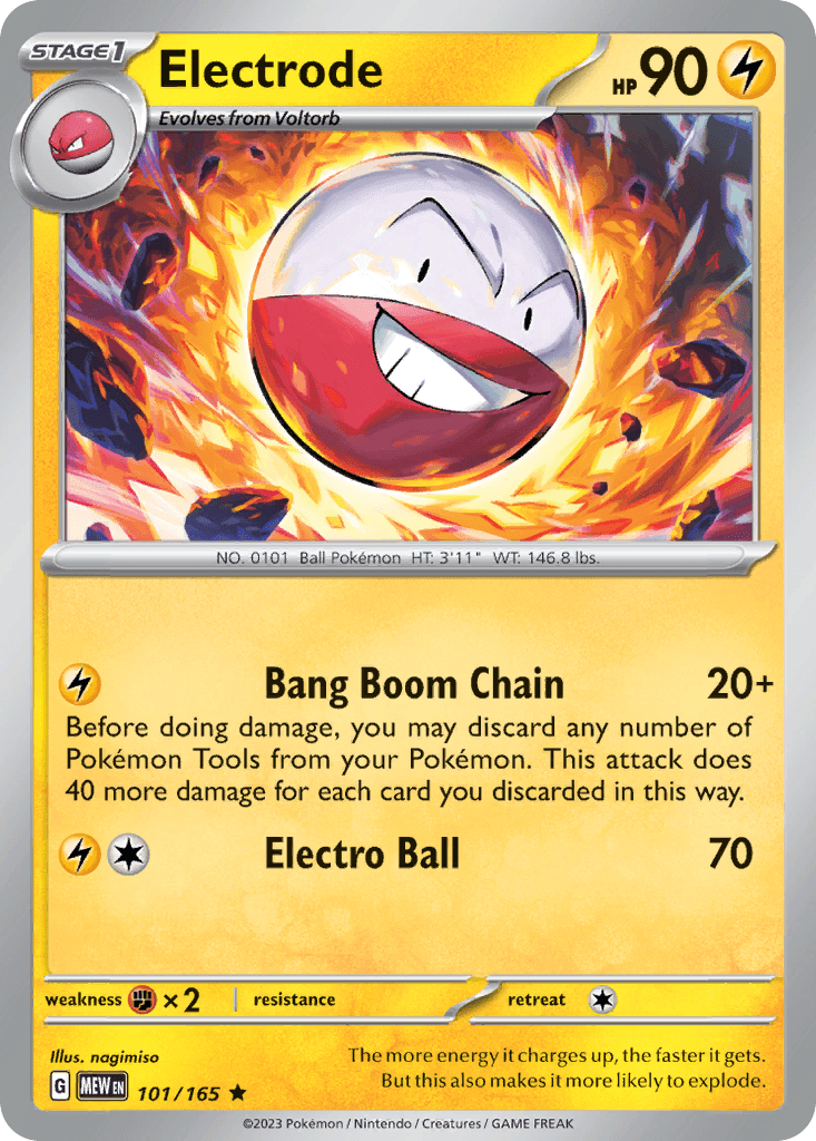 Electrode 101 — Scarlet & Violet: Pokémon 151