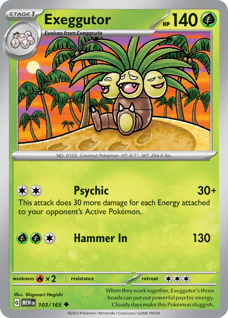 Exeggutor 103