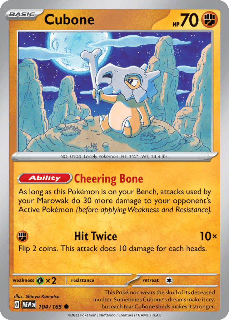 Cubone 104