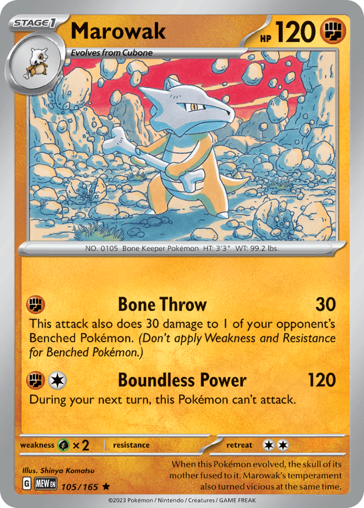 Marowak 105