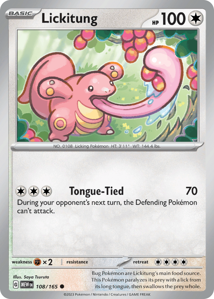 Lickitung 108