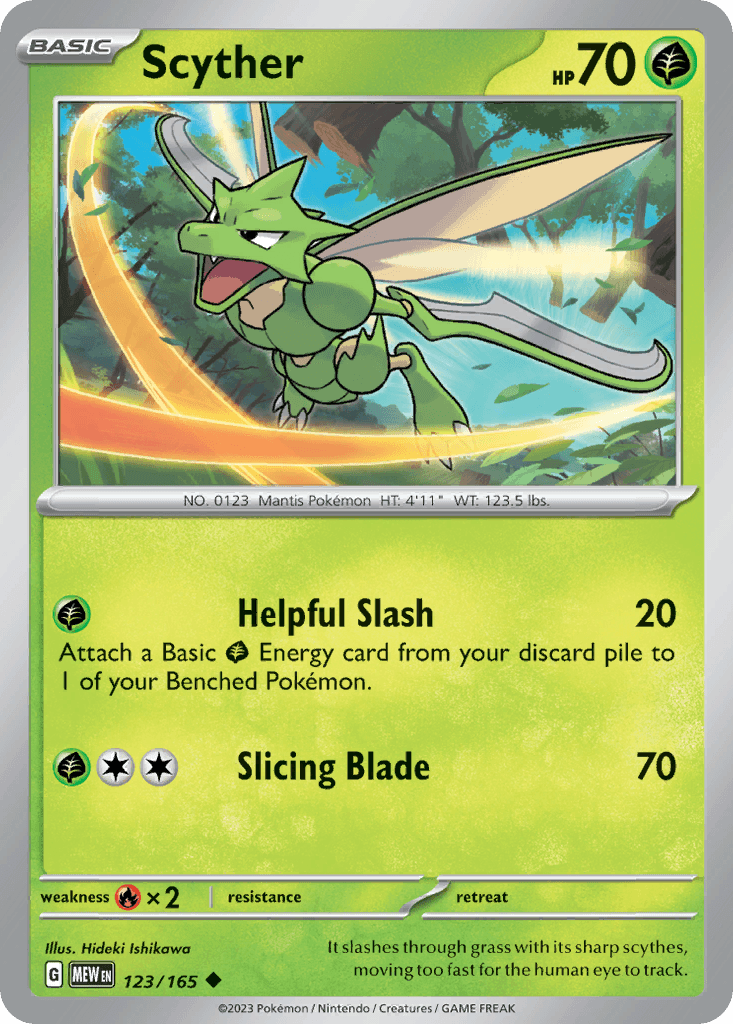 Scyther 123