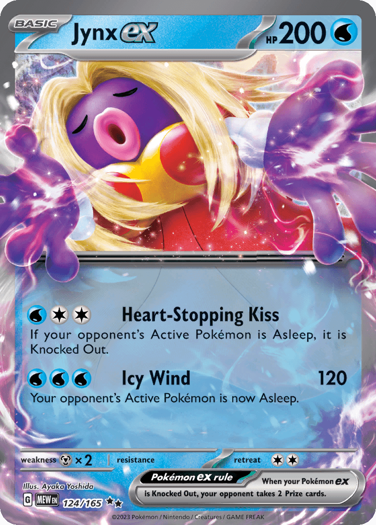 Jynx ex 124 — Scarlet & Violet: Pokémon 151