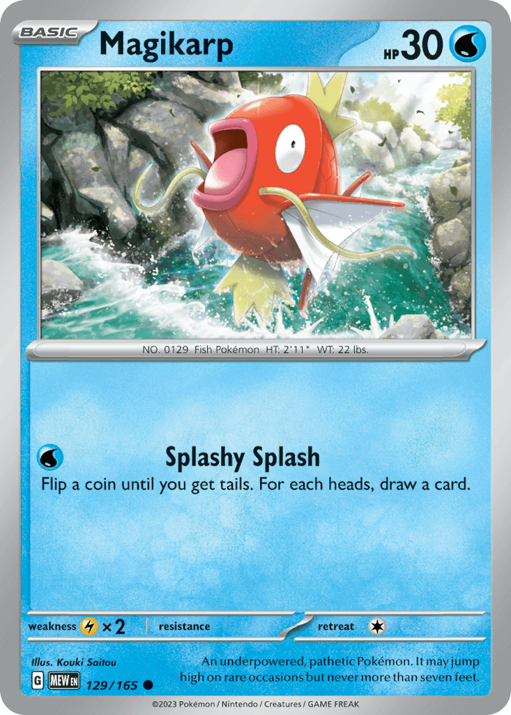 Magikarp 129 — Scarlet & Violet: Pokémon 151