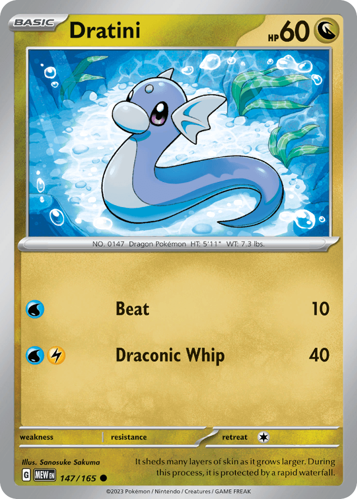 Dratini 147 — Scarlet & Violet: Pokémon 151