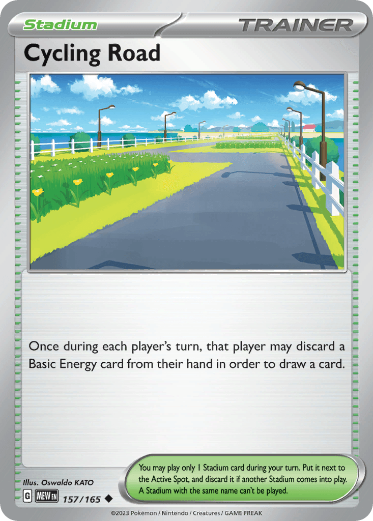 Cycling Road 157