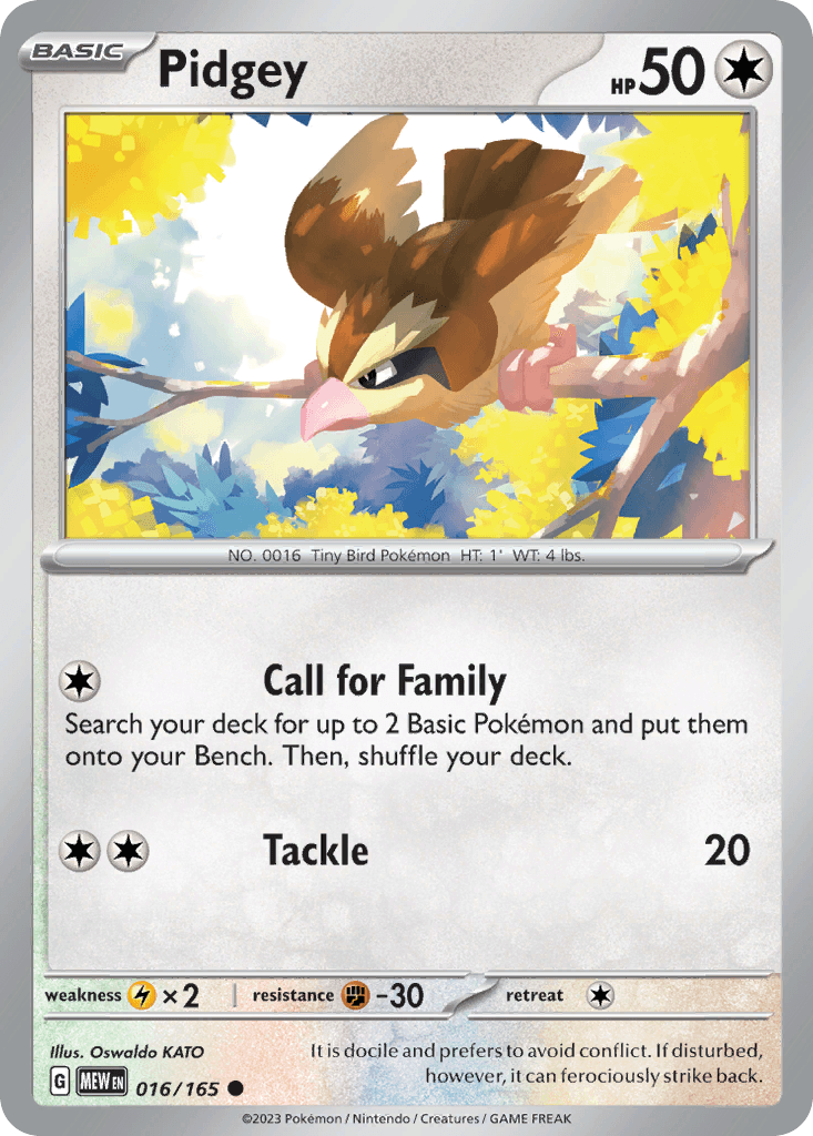 Pidgey 16