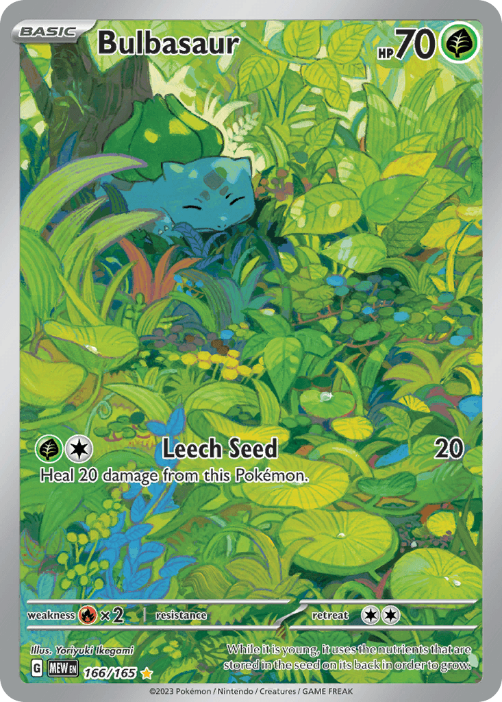 Bulbasaur 166 — Scarlet & Violet: Pokémon 151