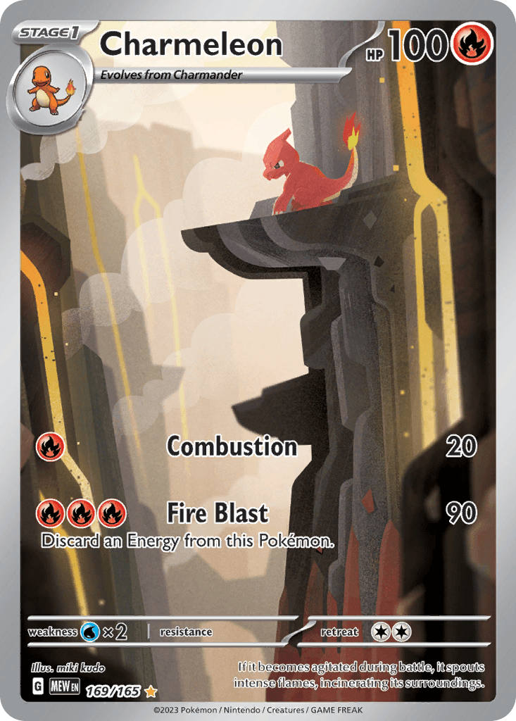 Charmeleon 169 — Scarlet & Violet: Pokémon 151