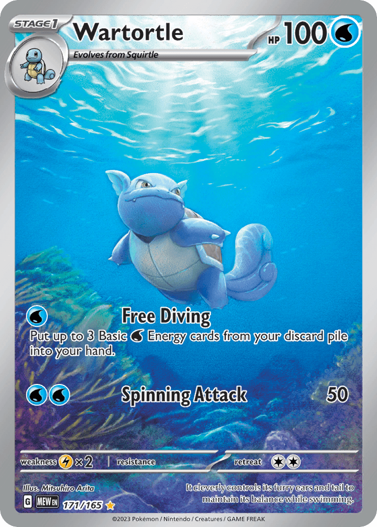 Wartortle 171 — Scarlet & Violet: Pokémon 151