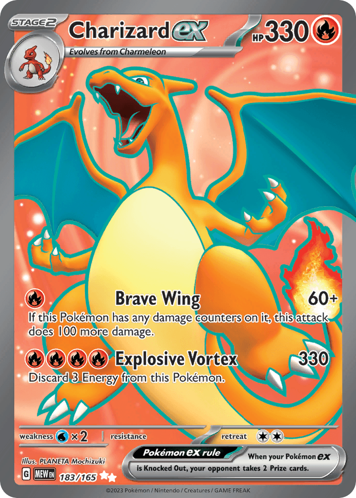 Charizard ex 183 — Scarlet & Violet: Pokémon 151