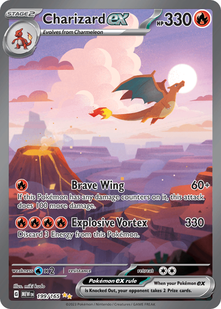 Charizard ex 199 — Scarlet & Violet: Pokémon 151