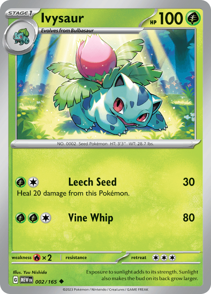 Ivysaur 2 — Scarlet & Violet: Pokémon 151