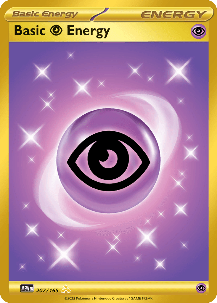 Basic Psychic Energy 207 — Scarlet & Violet: Pokémon 151