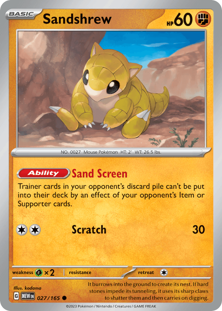 Sandshrew 27