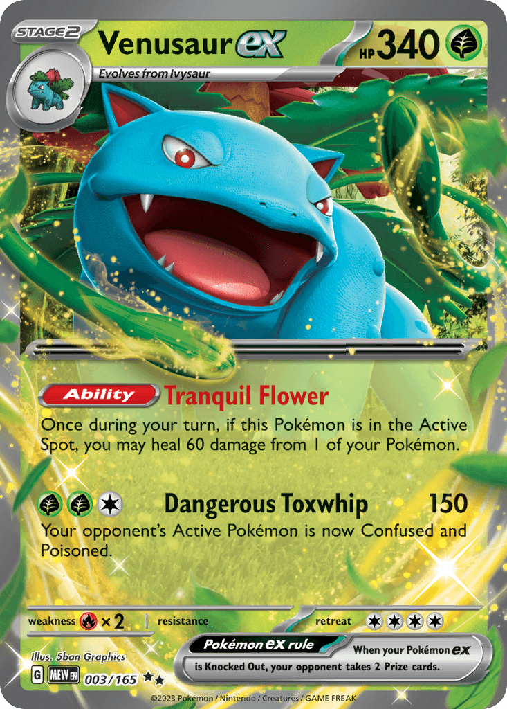 Venusaur ex 3