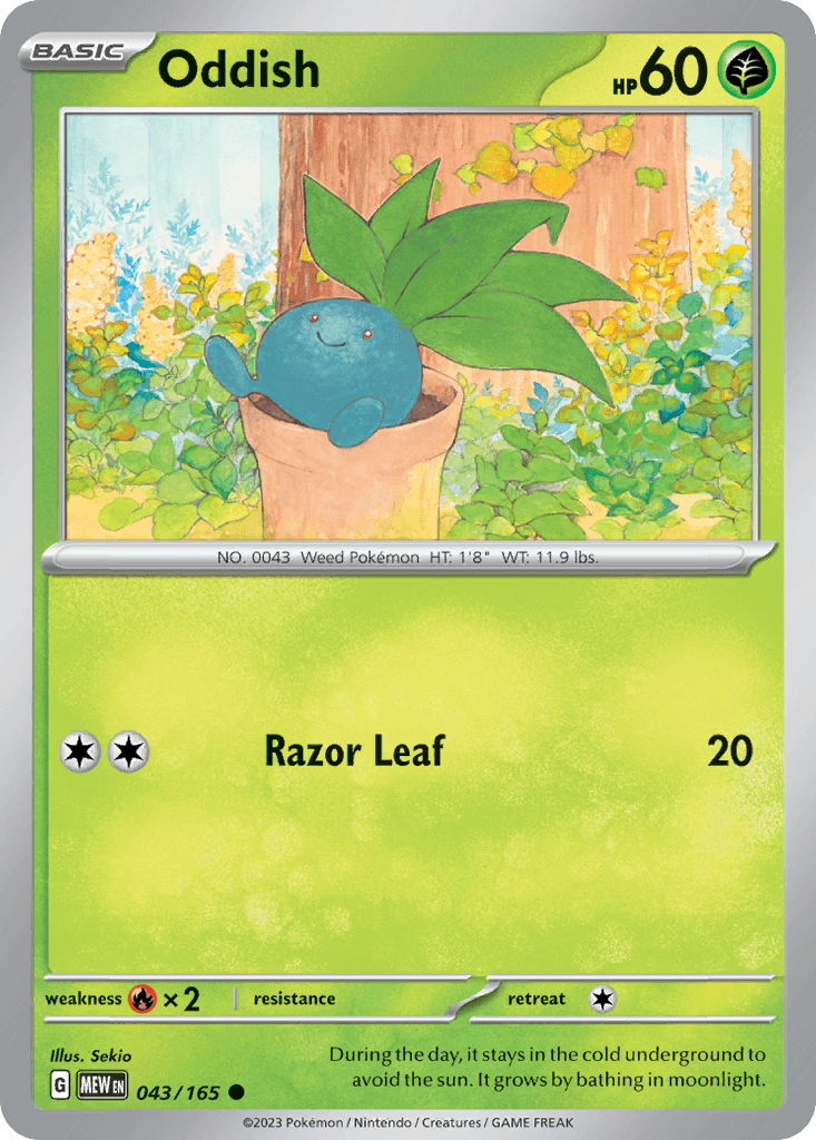 Oddish 43