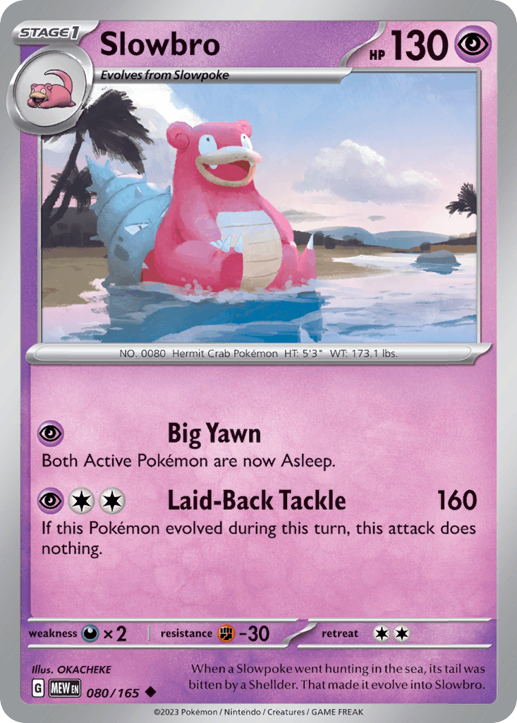 Slowbro 80 — Scarlet & Violet: Pokémon 151