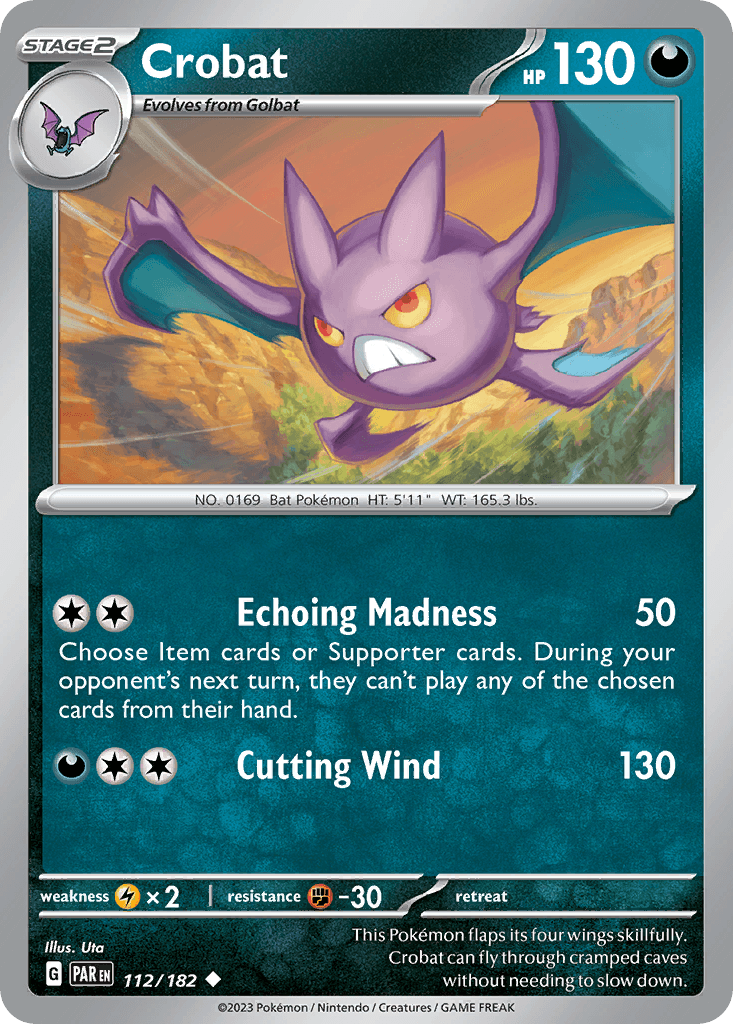 Crobat 112 — Scarlet & Violet: Paradox Rift