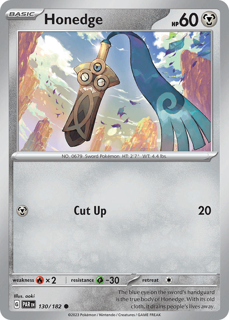Honedge 130 — Scarlet & Violet: Paradox Rift