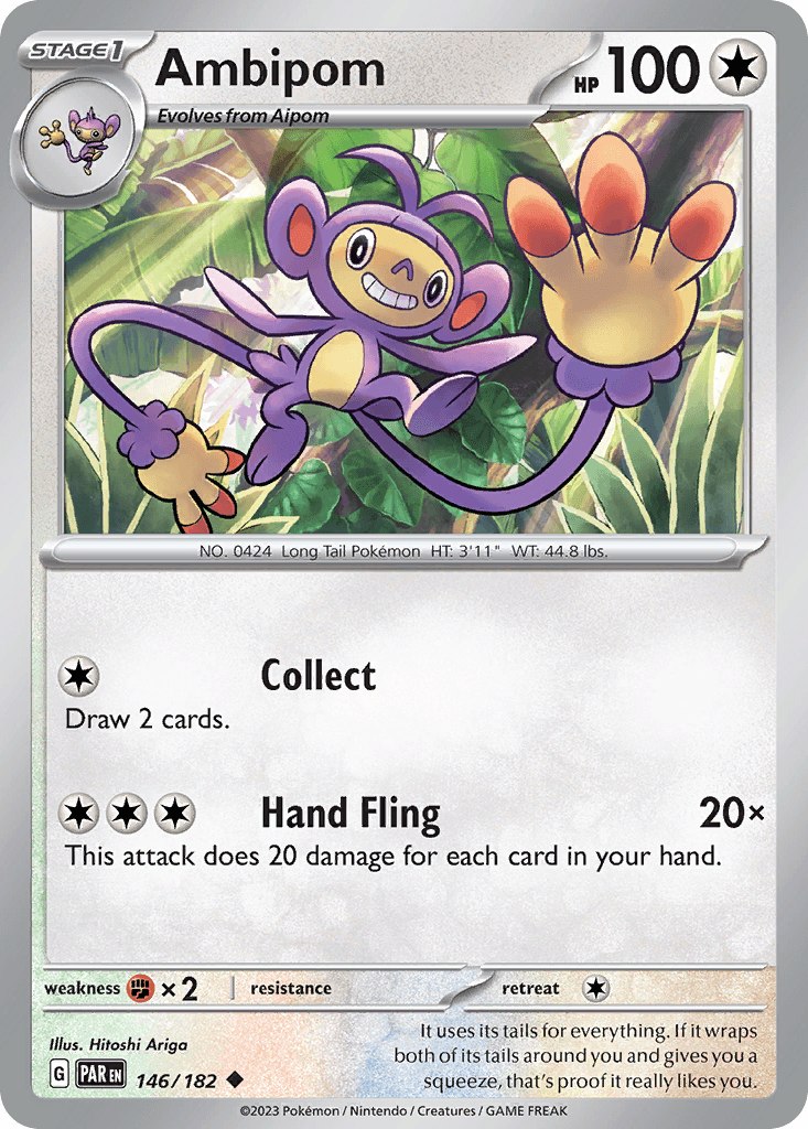 Ambipom 146 — Scarlet & Violet: Paradox Rift