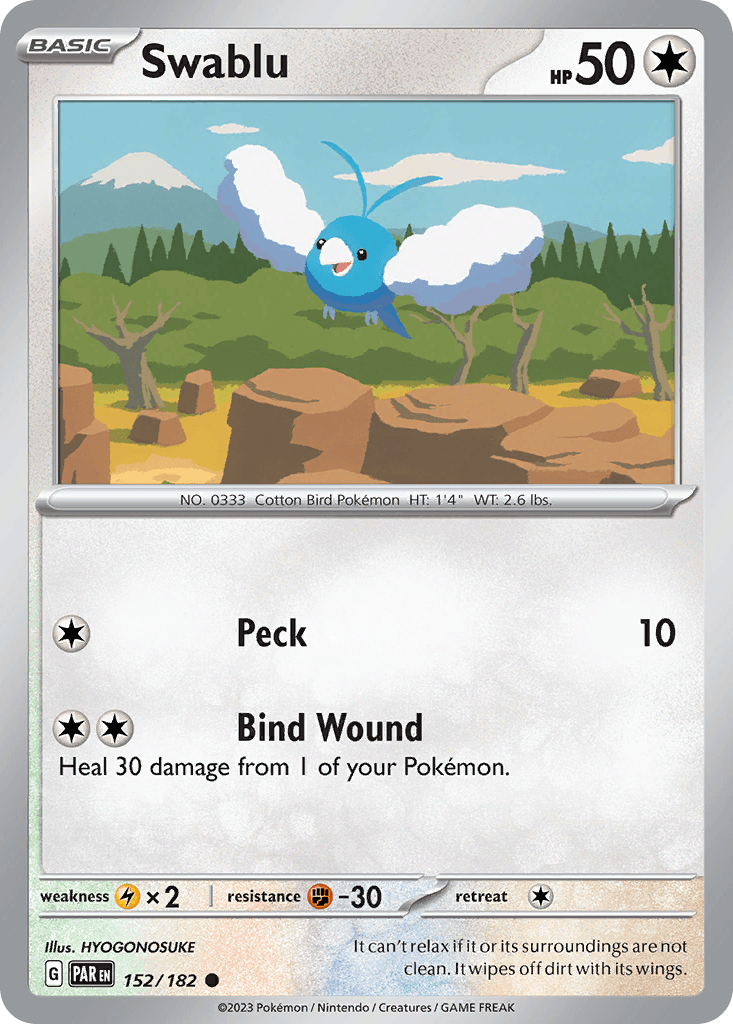Swablu 152 — Scarlet & Violet: Paradox Rift