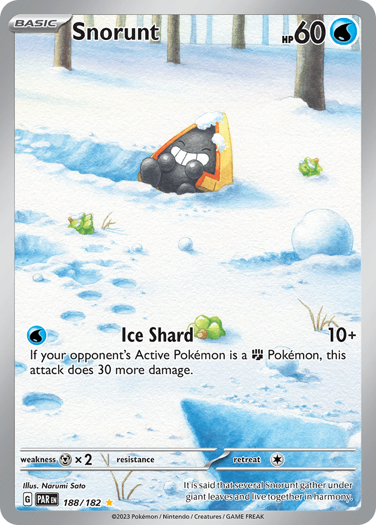 Snorunt 188 — Scarlet & Violet: Paradox Rift