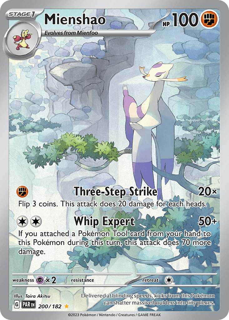 Mienshao 200 — Scarlet & Violet: Paradox Rift