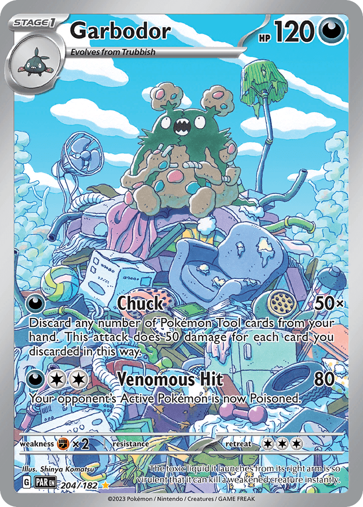 Garbodor 204 — Scarlet & Violet: Paradox Rift